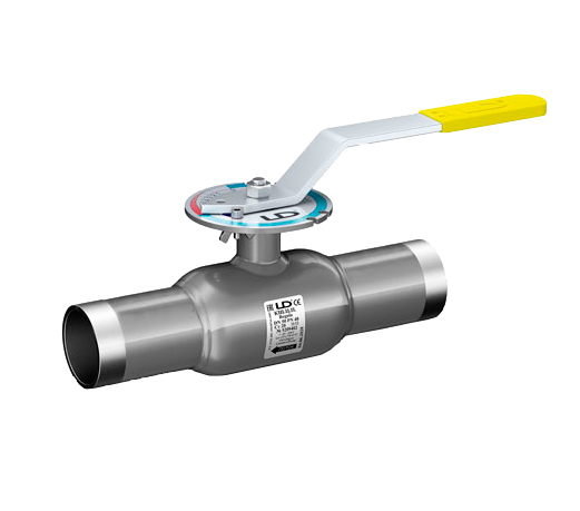 Кран стальной шаровой цельносварной LD Regula, DN 50 PN 40, 270мм, стандартнопроходной, приварной с ручкой купить в Санкт-Петербурге | "Проконсим"