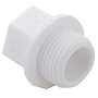 Заглушка резьбовая ПП  3/4'' PN 25 с наружной резьбой белая VALFEX  купить в Санкт-Петербурге | "Проконсим"