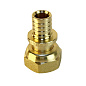 Муфта латунная для PEX труб 16-1/2'' PN 16 S-2,2мм переходная  с накидной гайкой Valfex VF.422.AF купить в Санкт-Петербурге | "Проконсим"