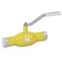 Кран стальной шаровый DN 200-150 PN 25 430мм сандартнопроходной приварной газовый+ISO Temper