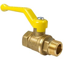 Краны латунные шаровые газовые 11Б27фтМ DN 15-50 PN 25-40 рычаг муфта-штуцер Valfex.272.LR3 купить в Санкт-Петербурге | "Проконсим"