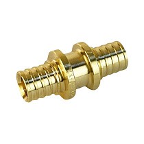 Муфты латунные для PEX труб DN 16-20 PN 16 переходные под надвижную гильзу Valfex VF.403.AF купить в Санкт-Петербурге | "Проконсим"