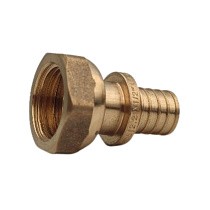 Муфты латунные для PEX труб DN 16-40 PN 16 с накидной гайкой под надвижную гильзу РосТурПласт купить в Санкт-Петербурге | "Проконсим"