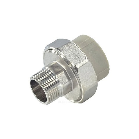 Муфта комбинированная разъёмная VALFEX 32 PN 25 G-3/4'' американка-НР серая купить в Санкт-Петербурге | "Проконсим"