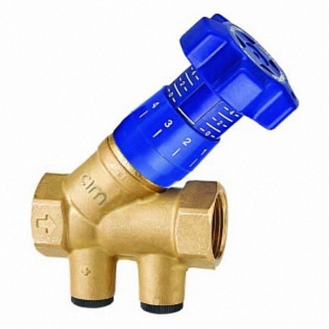 Клапаны балансировочные DN 15-50 PN 25 с наклонным штоком муфтовый MVI BL.220 купить в Санкт-Петербурге | "Проконсим"