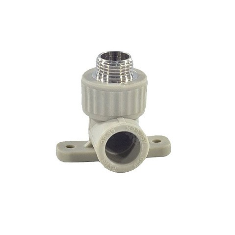 Угольник для смесителя НР VALFEX 20 PN 25 G-1/2'' НР серый купить в Санкт-Петербурге | "Проконсим"