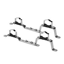 Кронштейн стальной Varmega VM15970 никелированный DN25 195-260мм регулируемый на 2 хомута для коллектора (2 шт.) купить в Санкт-Петербурге | "Проконсим"
