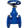 Задвижка чугунная 30ч39р DN 80 PN 10(16) с обрезиненным клином EPDM до 120гр. фланцевый ручной СИБЗТА