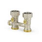 Узелы нижнего подключения VARMEGA VM138 DN20 прямой однотрубный 3/4''x3/4'' евроконус, с байпасом муфта-штуцер купить в Санкт-Петербурге | "Проконсим"