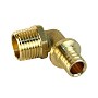 Угольник латунный для PEX труб 16-3/4'' PN 16 S-2,2мм под надвижную гильзу Valfex VF.453.AF купить в Санкт-Петербурге | "Проконсим"