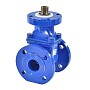 Задвижка чугунная 30ч939р DN 250 PN 10 с обрезиненным клином EPDM под электропривод тип ''Б'' РФ