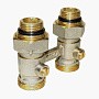 Узелы нижнего подключения Vekotrim DN 15 PN 10 прямой для двухтрубной системы радиаторов купить в Санкт-Петербурге | "Проконсим"