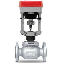 Клапаны стальные запорно-регулирующие 220 серии DN 15-80 PN 4 с электроприводом TW500  до 150гр. КПСР купить в Санкт-Петербурге | "Проконсим"