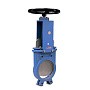 Задвижка чугунная шиберная DN 600 PN 10 межфланцевая с не выдвижным штоком FAF 6550600