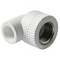 Угольники ПП DN 20-32 PN 25 комбинированные с внутренней резьбой белые Pro Aqua купить в Санкт-Петербурге | "Проконсим"