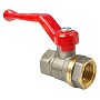 Кран латунный шаровой Valfex.214.NR1 11Б27фт1М DN 15 PN 40 никелированный муфта-муфта рычаг купить в Санкт-Петербурге | "Проконсим"