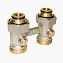 Узел нижнего подключения Vekotrim DN 15 PN 10 прямой двухтрубный 20-3/4'' под евроконус, муфта купить в Санкт-Петербурге | "Проконсим"