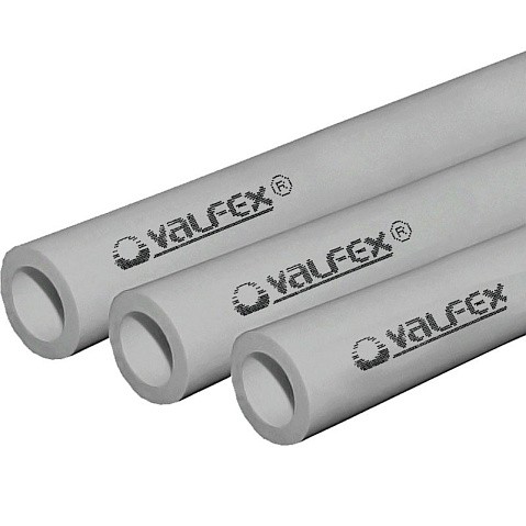Труба Valfex SDR 11 PN 10 DN50 S-4,6 мм L-24м серая купить в Санкт-Петербурге | "Проконсим"