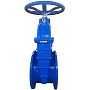 Задвижка чугунная 30ч39р DN 400 PN 10(16) с обрезиненным клином EPDM до 120гр. фланцевый ручной СИБЗТА