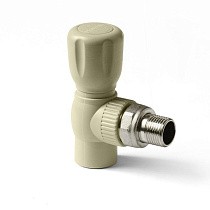 Краны шаровые ПП DN 20-25 PN 25 для радиатора угловые серые купить в Санкт-Петербурге | "Проконсим"