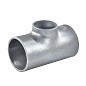 Тройник стальной Дн 159х4-108х4,5 (DN 150х100) переходной оцинкованный 2 исполнение ГОСТ 17376-2001 купить в Санкт-Петербурге | "Проконсим"