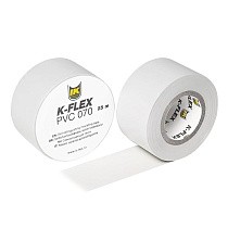 Лента теплоизоляционная K-FLEX PVC AT 070, DN 25, L = 25м, Tmax = 125гр. белый купить в Санкт-Петербурге | "Проконсим"