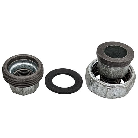 Американка чугунная оцинкованная DN40 PN16 м-шт с прокладкой Fittex Plus купить в Санкт-Петербурге | "Проконсим"