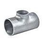 Тройник стальной Дн 159х4-108х4,5 (DN 150х100) переходной оцинкованный 2 исполнение ГОСТ 17376-2001