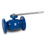 Кран стальной шаровой цельносварной TEMPER КШ.Ц.Ф, DN 125 PN 16, 350мм, стандартнопроходной, фланцевый с ручкой купить в Санкт-Петербурге | "Проконсим"