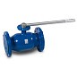 Кран стальной шаровой цельносварной TEMPER КШ.Ц.Ф.П-П, DN 125 PN 16, 380мм, полнопроходной, фланцевый с ручкой купить в Санкт-Петербурге | "Проконсим"