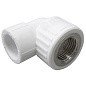 Угольник комбинированный ПП 20-3/4'' PN 25 с внутренней резьбой белый VALFEX  купить в Санкт-Петербурге | "Проконсим"