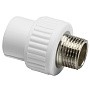 Муфта комбинированная ПП 20-1/2'' PN 25 с наружной резьбой белая VALFEX  купить в Санкт-Петербурге | "Проконсим"