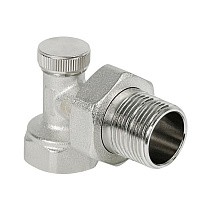 Клапан для радиаторов VALFEX VF.019.N, PN-10, угловой, настроечный купить в Санкт-Петербурге | "Проконсим"