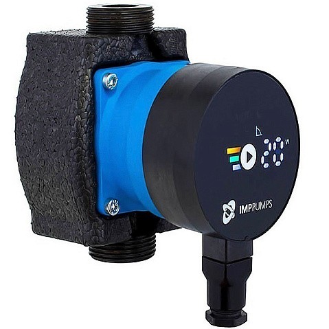 Насос циркуляционный с мокрым ротором NMT MINI PRO 25/30-130 15Вт 1х220В с электронным упр. резьбовой PN10 110C IMP PUMPS купить в Санкт-Петербурге | "Проконсим"