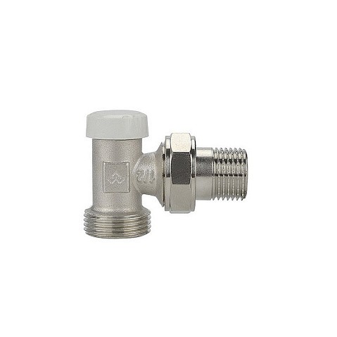 Клапан радиаторный VARMEGA VM10202 DN15x20 PN10 угловой настроечный с еврокомусом G-1/2х3/4'' штуцер купить в Санкт-Петербурге | "Проконсим"