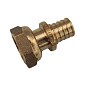 Муфта латунная для PEX труб  32-1''  PN 16  под надвижную гильзу с накидной гайкой  РосТурПласт купить в Санкт-Петербурге | "Проконсим"