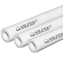 Трубы ПП SDR 6 DN 20-110 PN 20 для ГВС белые Valfex купить в Санкт-Петербурге | "Проконсим"