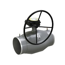 Краны стальные шаровые регулирующие DN 125-300 PN 25 цельносварные приварные с редуктором LD Regula купить в Санкт-Петербурге | "Проконсим"