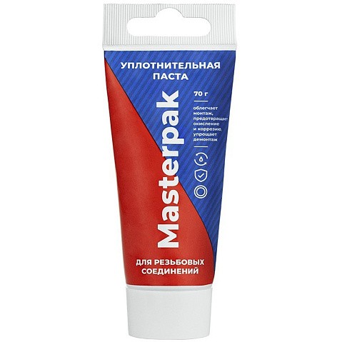 Паста уплотнительная для воды, пара флакон 70гр Masterpak купить в Санкт-Петербурге | "Проконсим"