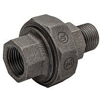Американка чугунная DN 15-50 PN 16 муфта-штуцер с плоской прокладкой Fittex Plus купить в Санкт-Петербурге | "Проконсим"