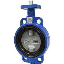 Затворы поворотные дисковые 32ч901р DN 50 PN 10-16 межфланцевые под электропривод ЛМЗ Семенов купить в Санкт-Петербурге | "Проконсим"