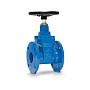 Задвижки чугунные DN 250-600 PN 16 с обрезиненным клином с редуктором под электропривод FAF 6000 купить в Санкт-Петербурге | "Проконсим"
