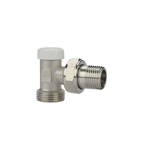 Клапан радиаторный VARMEGA VM10202 DN15x20 PN10 угловой настроечный с еврокомусом G-1/2х3/4'' штуцер купить в Санкт-Петербурге | "Проконсим"