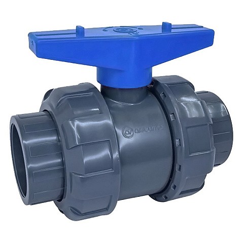 Краны шаровые НПВХ DN 20-110 PN 16 уплотнение EPDM/TPV Aquaviva купить в Санкт-Петербурге | "Проконсим" Краны шаровые НПВХ DN 20-110 PN 16 уплотнение EPDM/TPV Aquaviva купить в Санкт-Петербурге | "Проконсим"