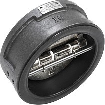 Клапаны обратные 2-створчатые чугунные DN 150-600 PN 16 межфланцевые до 120гр. створки из чугуна РИДАН ЗОД купить в Санкт-Петербурге | "Проконсим"