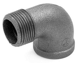 Угольники чугунные 90 гр. DN 15-50 PN 16 муфта-штуцер Fittex Plus купить в Санкт-Петербурге | "Проконсим"