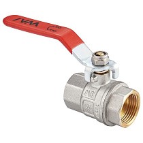 Краны латунные шаровые DN 15-100 PN 25-40 никелированные рычаг муфта-муфта MVI BV.511 купить в Санкт-Петербурге | "Проконсим"