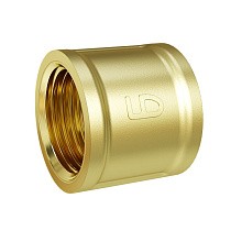 Муфты латунные DN 15-50 PN 40 муфта-муфта LD Pride купить в Санкт-Петербурге | "Проконсим"