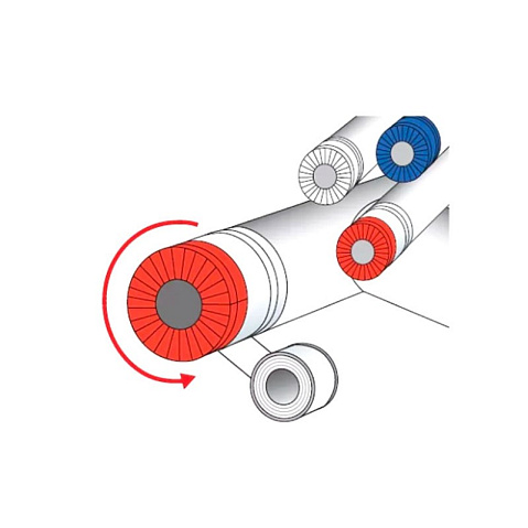 Алюминиевые заглушки K-FLEX red, ширина ленты от 32 до 42мм, L 10м  купить в Санкт-Петербурге | "Проконсим"