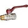 Краны латунные шаровые DN 15-50 PN 25-40 никелированные рычаг муфта-штуцер Temper серия 88 ГОСТ Р 59553 купить в Санкт-Петербурге | "Проконсим"